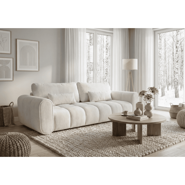 Sofa-lova SOUTH – miego funkcija, patalynės dėžė, 245 cm plotis 6
