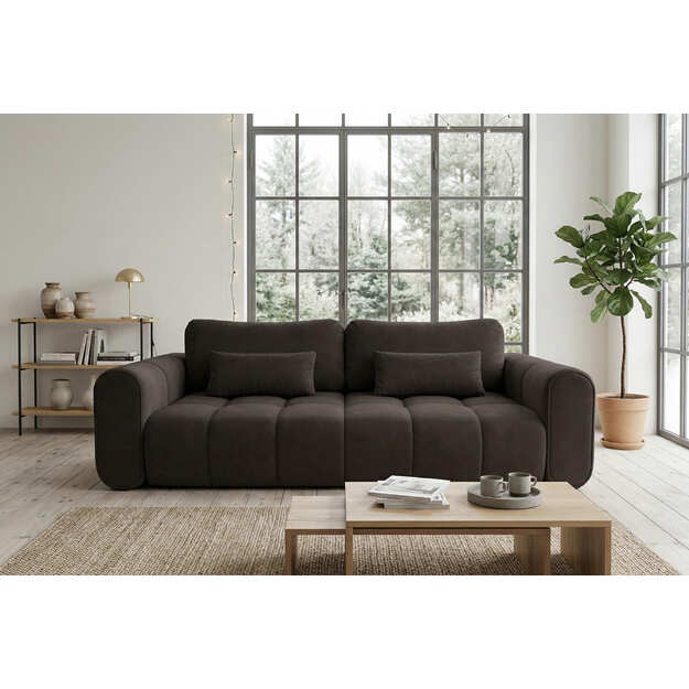 Sofa-lova SOUTH – miego funkcija, patalynės dėžė, 245 cm plotis 8