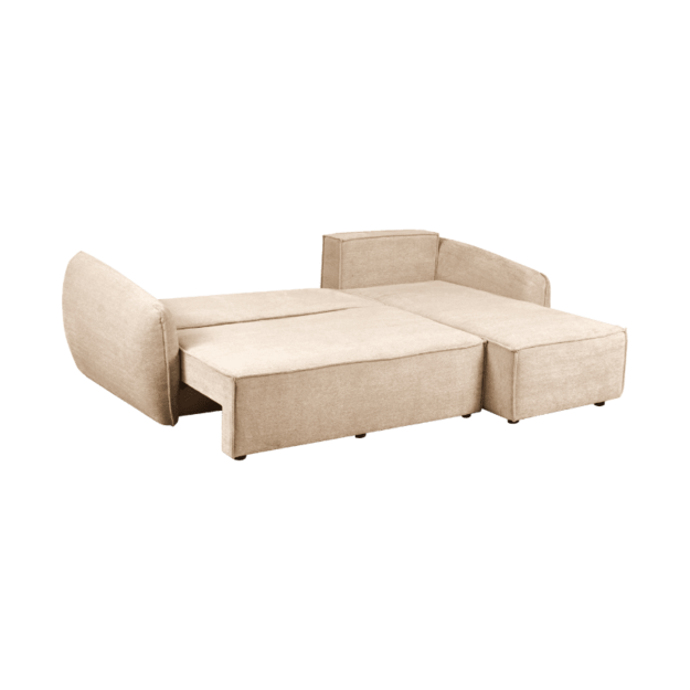 Minkštas kampas SELLMA – miego funkcija, 2 patalynės dėžės, 252 cm plotis 2