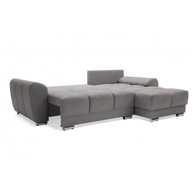 Kampinė sofa-lova Azzuro – funkcionali ir moderni sofa su miegama funkcija