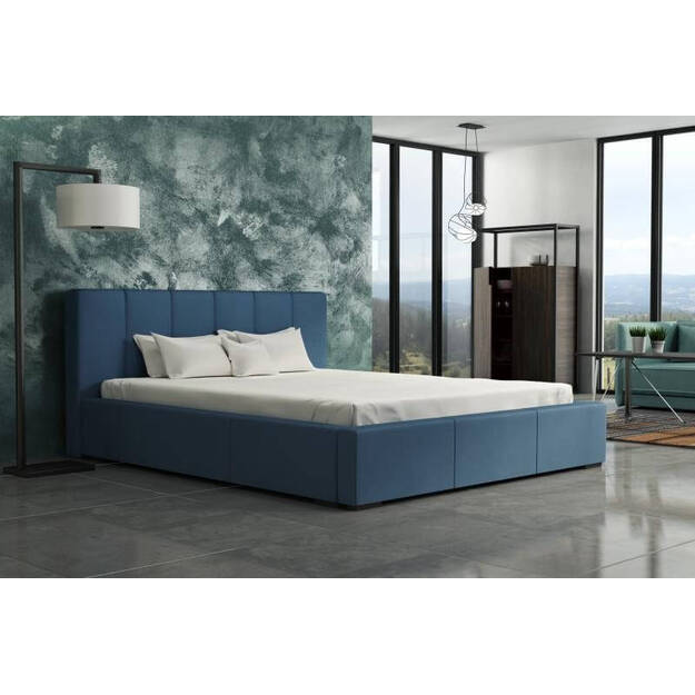 Lova MISTRAL su pakeliamu mechanizmu ir patalynės dėže – elegantiška miegamojo lova (tik lova) 1