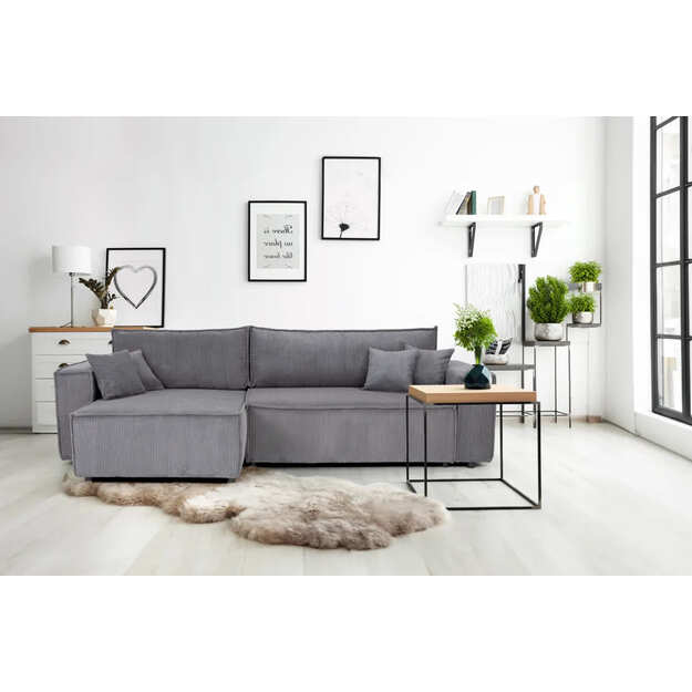 Minkštas kampas KMNizza – su miego funkcija, patalynės dėže ir Dolphin tipo išskleidimu 11