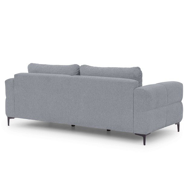 Trivietė sofa Helio – lengvas siluetas, aukštos kojelės ir modernus komfortas 2