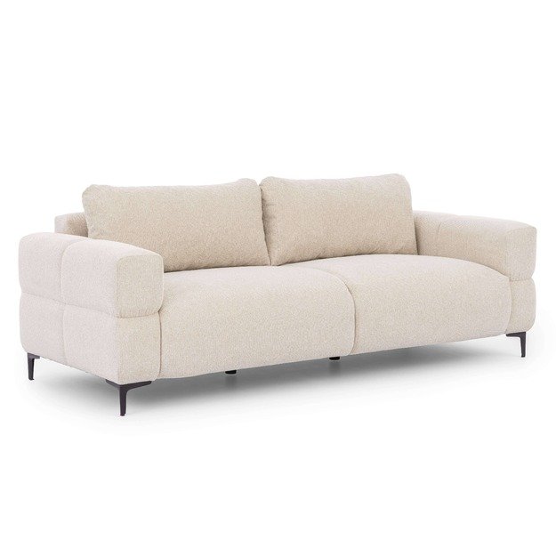 Trivietė sofa Helio – lengvas siluetas, aukštos kojelės ir modernus komfortas 4