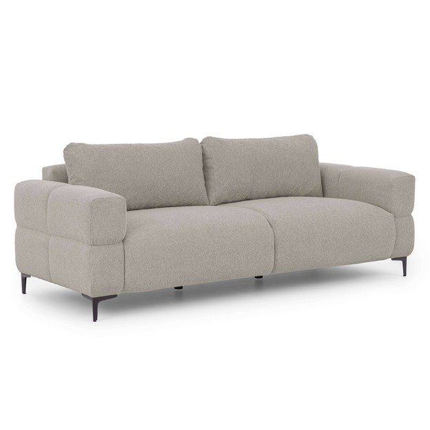 Trivietė sofa Helio – lengvas siluetas, aukštos kojelės ir modernus komfortas 5