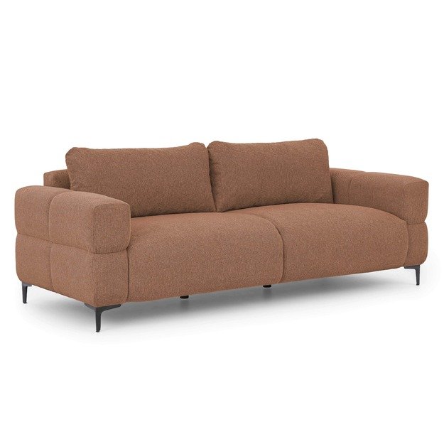 Trivietė sofa Helio – lengvas siluetas, aukštos kojelės ir modernus komfortas 6