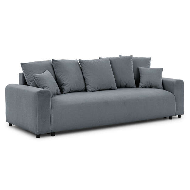 Keturvietė sofa Luma Small – miego funkcija, patalynės dėžė, kompaktiškesnis dydis