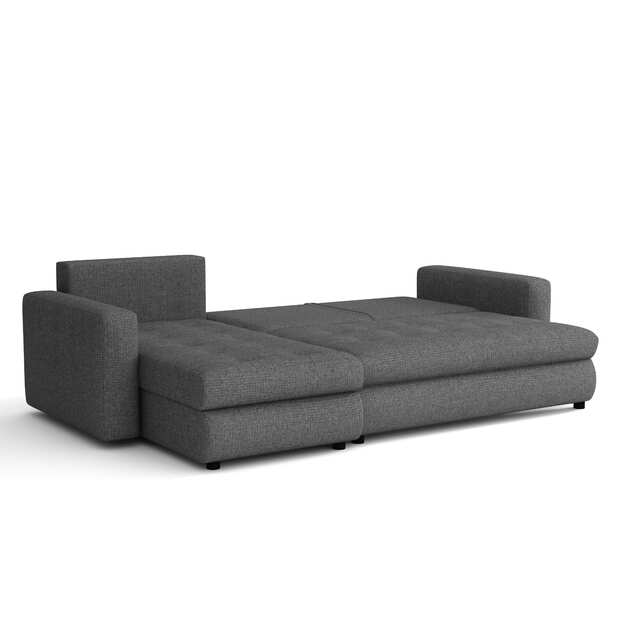 Minkštas kampas TIEN – DL miego funkcija, patalynės dėžė, 235 cm plotis 1