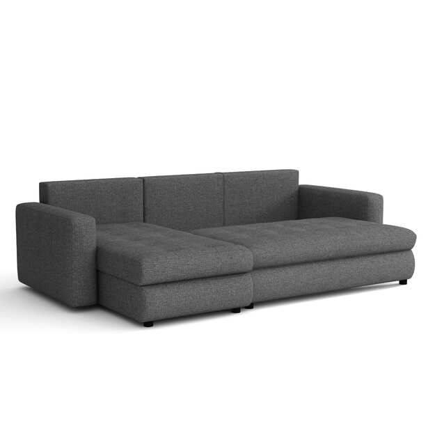Minkštas kampas TIEN – DL miego funkcija, patalynės dėžė, 235 cm plotis 2
