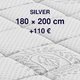 SILVER 180x200 (+ €110.00)