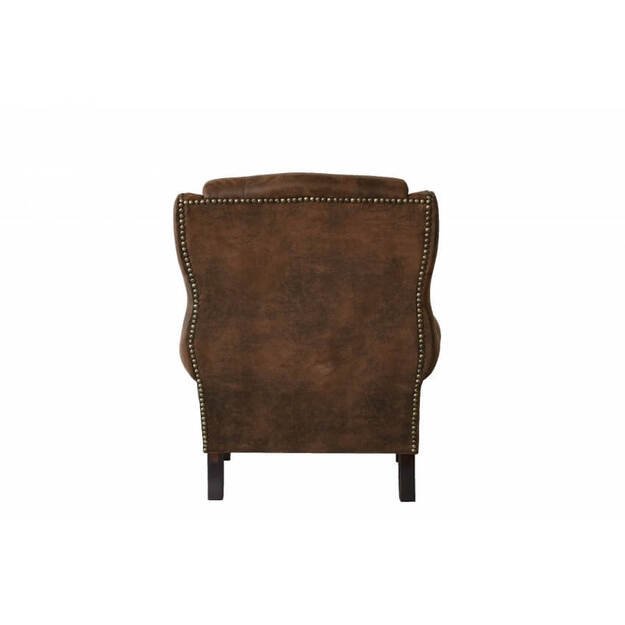 Chesterfield tipo fotelis Bedford – britiška elegancija Budapešto širdyje  