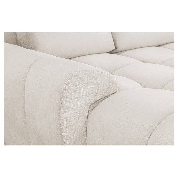 U formos minkštas kampas su minkštasuoliu Azzuro – erdvus, universalus ir elegantiško dizaino komplektas 6