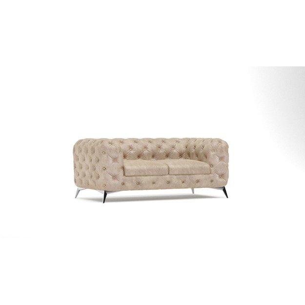 Dvivietė sofa Chelsea - modernios klasikos dizainas, aukštos kojelės