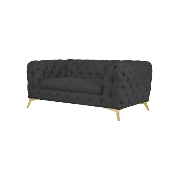 Dvivietė sofa Chelsea - modernios klasikos dizainas, aukštos kojelės 9