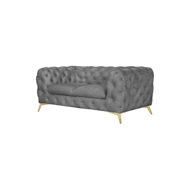 Dvivietė sofa Chelsea - modernios klasikos dizainas, aukštos kojelės 5