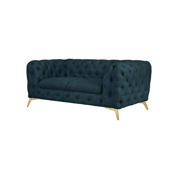 Dvivietė sofa Chelsea - modernios klasikos dizainas, aukštos kojelės 8
