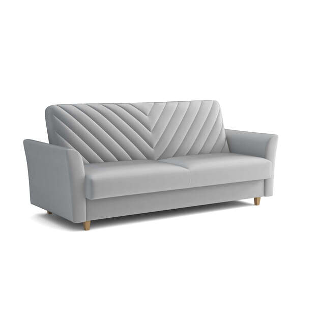 Sofa-lova MARINA – miego funkcija, patalynės dėžė, 210 cm plotis