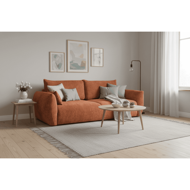 Sofa-lova ZEPHIRA – miego funkcija, patalynės dėžė, 238 cm plotis 7