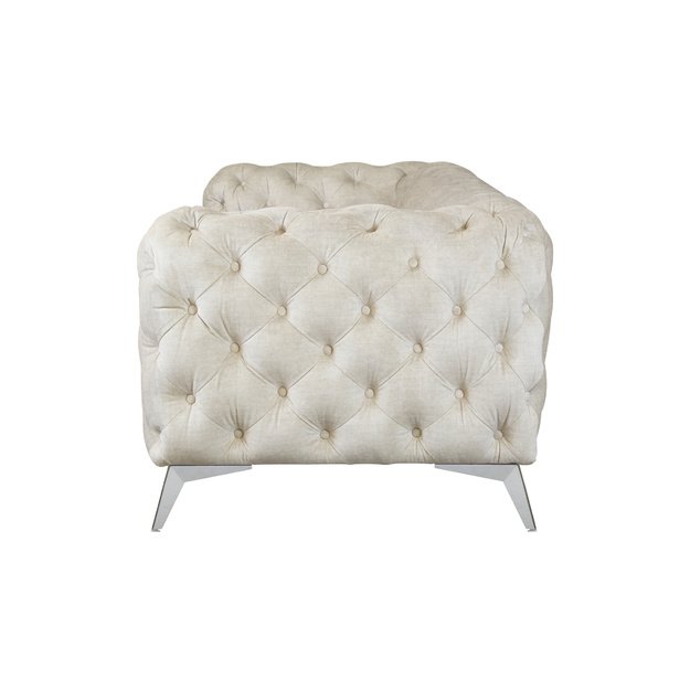 Trivietė sofa Chelsea - erdvesnė trivietė sofa, aukštos kojelės, banguotos spyruoklės