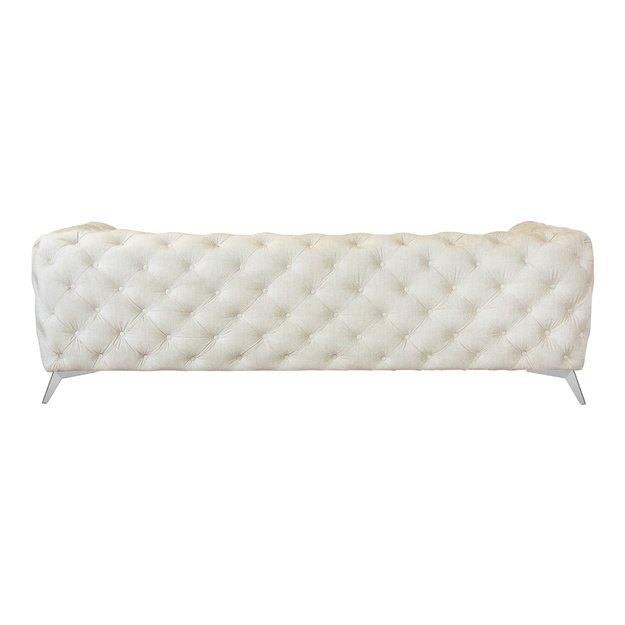 Trivietė sofa Chelsea - erdvesnė trivietė sofa, aukštos kojelės, banguotos spyruoklės