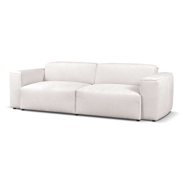Sofa-lova MILKY – miego funkcija, be patalynės dėžės, 255 cm plotis