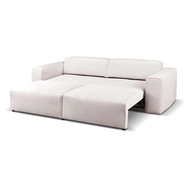 Sofa-lova MILKY – miego funkcija, be patalynės dėžės, 255 cm plotis 2