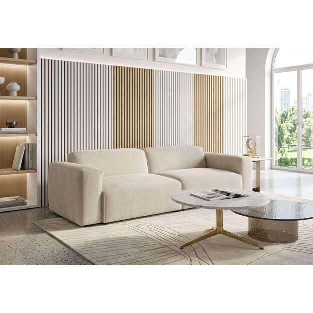 Sofa-lova MILKY – miego funkcija, be patalynės dėžės, 255 cm plotis 5
