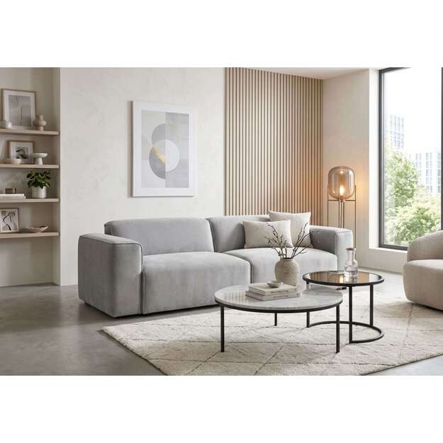 Sofa-lova MILKY – miego funkcija, be patalynės dėžės, 255 cm plotis 6