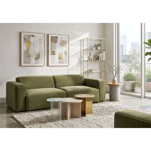 Sofa-lova MILKY – miego funkcija, be patalynės dėžės, 255 cm plotis 7