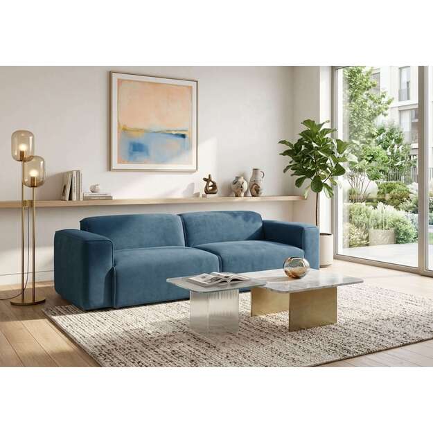 Sofa-lova MILKY – miego funkcija, be patalynės dėžės, 255 cm plotis 8