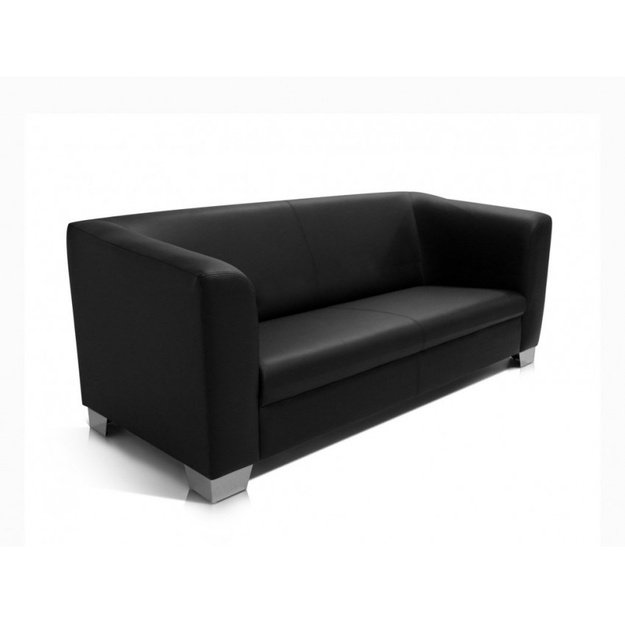 Dvivietė sofa Chicago - kompaktiška, aukštesnės kojelės, kasdieniam poilsiui