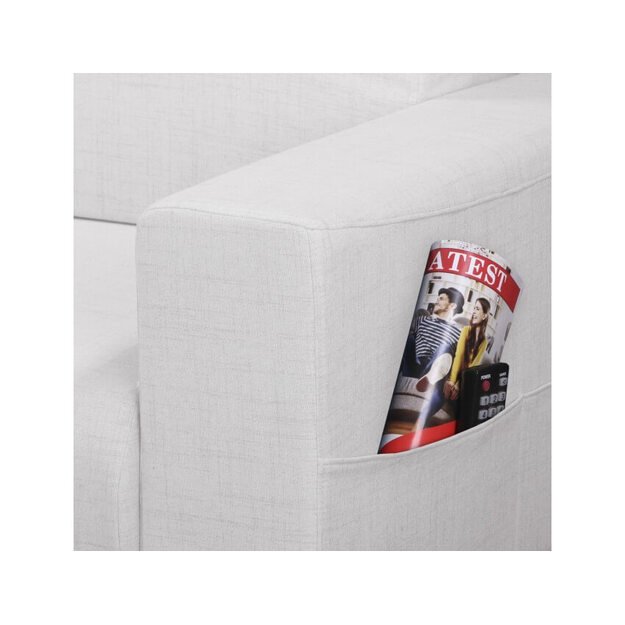 Kampinė sofa-lova Bella (L išdėstymas) – elegancija, komfortas ir funkcionalumas viename