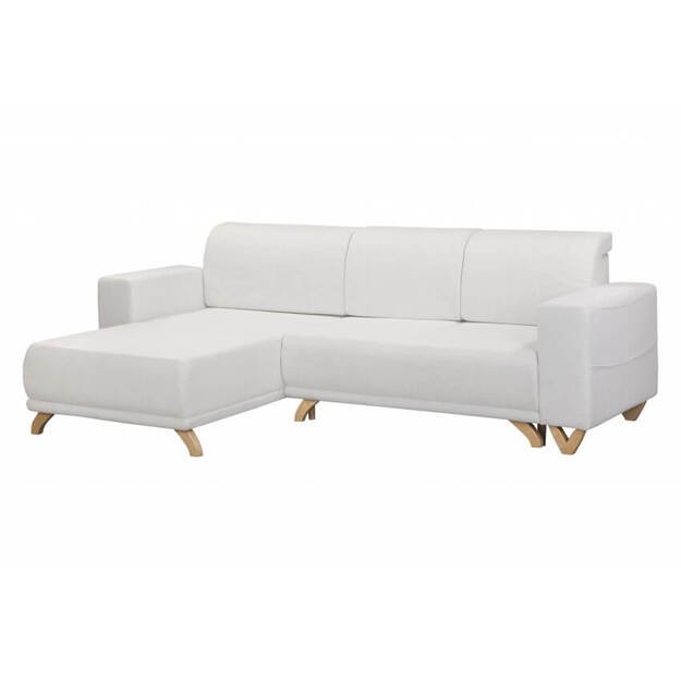 Kampinė sofa-lova Bella (L išdėstymas) – elegancija, komfortas ir funkcionalumas viename