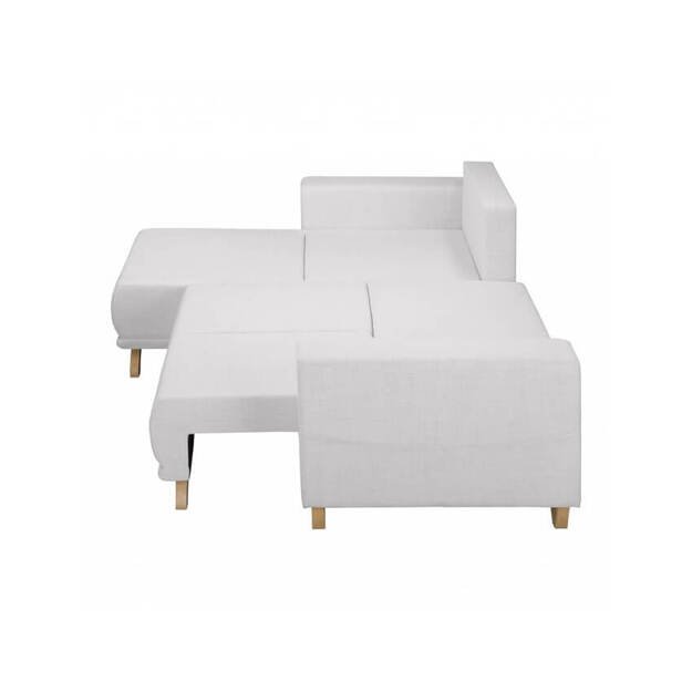 Kampinė sofa-lova Bella (L išdėstymas) – elegancija, komfortas ir funkcionalumas viename