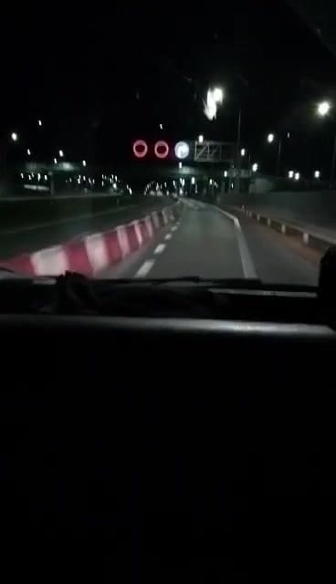 Naktinis įvažiavimas į Lenkiją prie patikros posto