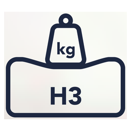 H3 – vidutinis čiužinys