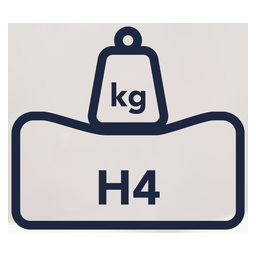 H4 – kietas čiužinys